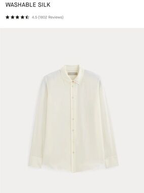 Everlane Must-Have Silk Shirt